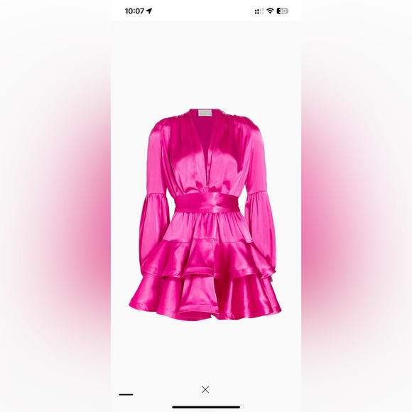 NWOT Bronx And Banco Bedouin Fuchsia Mini Dress - Picture 6 of 13